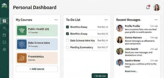 IHU Dashboard Screenshot